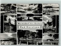04779 O7264 Wermsdorf - Schloß Hubertusburg Schloß Wermsdorf Horstsee Ruderboote