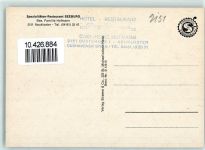 21614 W2150 Neukloster , Niederelbe - Gasthaus Seeburg Gartenterrasse Gasthausstempel