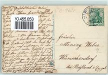 08412 O9620 Werdau , Sachs 1911 - Neues Rathaus