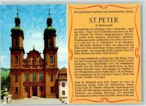 79271 W7811 St. Peter , Schwarzw - Benediktiner-Kloster Chronik