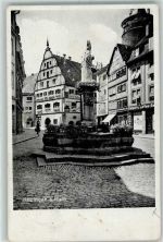 97318 W8710 Kitzingen - Marktbrunnen Hl. Kilian