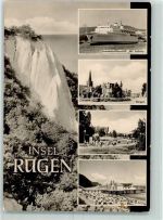 Rügen - Felsenküste Eisenbahnfährschiff MS Saßnitz Bergen Göhren Sellin