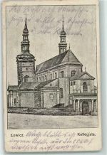 Lowitsch Lowicz 1915 Gebrauchsspuren Kirche Feldpost WK I