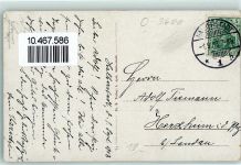 38820 O3600 Halberstadt 1913 Gebrauchsspuren Holzmarkt Martinikirche