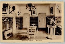 61462 W6240 Falkenstein , Taunus - Offizierheim Taunus Warteraum Bild Alter Fritz Ort handschriftlich
