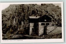 Meilerhütte - Hüttenstempel Beschreibung aufgeklebt