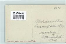 87509 W8970 Immenstadt i. Allgäu 1922 - Wanderer Stuiberg-Pavillion