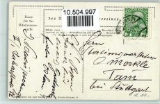 Deutscher Schulverein Nr. 109- Goethes Mutter - Halte fest an deutschem Sinn Schulverein Künstlerkarte