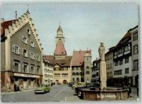 88662 W7770 Überlingen , Bodensee - Suso Brunnen Auto