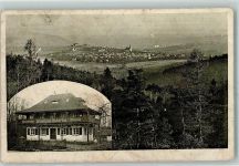 65812 W6232 Neuenhain , Taunus 1917 Gebrauchsspuren Waldhaus Hubertus