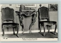 Nr. 209 Stuhl und Console Epoche Louis XV - Museum des Arts Decoraties , gute Erhaltung Holzverarbeitung