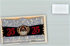 07937 O6570 Zeulenroda - Notgeld