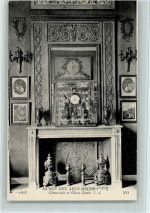 Nr. 318 - Kamin und Uhr - Museum des Arts Decoratiies , gute Erhaltung Holzverarbeitung