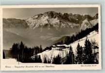 83471 W8240 Oberau b Berchtesgaden - Berggasthof Heissbäck Winter