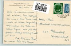 83471 W8240 Oberau b Berchtesgaden - Berggasthof Heissbäck Winter