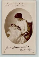 Cecilienhilfe - NPG 5218, sehr gute Erhaltung AK Adel Kronprinzessin Cecilie Foto AK