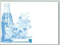 Sport und große Cola Flasche AK Coca-Cola