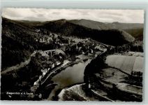 07924 O6557 Ziegenrück , Thür - Panoramaansicht Saale