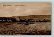65375 W6227 Oestrich-Winkel 1921 - Winkel - Rheinpartie mit Rheindampfer AK
