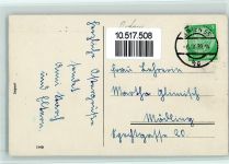 Ostern - Küken schlüpft aus einem Ei - Margeriten AK Huhn 1939