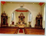 66996 W6781 Fischbach bei Dahn - Kath. Pfarrkirche St. Bartholomäus Innenansicht