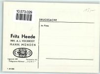 34346 W3510 Münden - Werbung Durit-Schläuche Fritz Heede