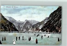83471 W8240 Königssee b Berchtesgaden - Königssee im Winter Schlitten