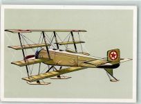 Vierdecker von Saweljew 1923 keine AK Flugzeug vor 1945 Künstlerkarte