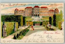 1030 Wien 3. Bezirk, Landstraße 1899 - Schloss Belvedere