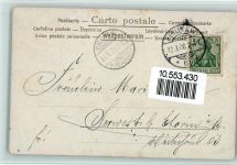 und ein Spitzentuch AK Fächer 1906