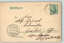 59555 W4780 Lippstadt 1903 - Ganzsache