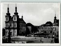 Duchcov Dux Gebrauchsspuren WK II Adolf Hitler-Platz