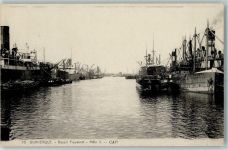 59240 Dunkerque - Bassin Freyeinet , Mole II - Hafen AK