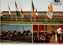 W4650 Gelsenkirchen Tribünenhaus AK Trabrennen 1973