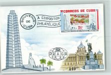 L'esposition Philatelique Praga 1962 Souvenir de Kuba