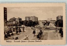 20100 Milano - Piazzal fiume e Centrale Straßenbahn Auto
