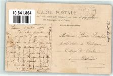 Le Barbier du village AK Friseur 1905