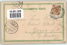 Karlovy Vary Karlsbad 1902 Gebrauchsspuren