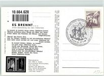 Warschau Warszawa Mahnmal des Warschauer Ghetto Aufstandes 20.Jahrestag Jüdische Gedenkstätte 1963 Sonderstempel
