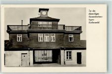 O5300 Weimar , Thür Mahn- und Gedenkstätte Buchenwald Eingangstor VEB Volkskunstverlag Jüdische Gedenkstätte 1960