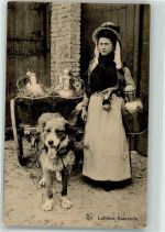 Laitiere flamande Tracht Nr. 7 Verlag Ern. Thill Hundekarren
