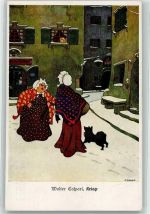Humor Krieg Frauenklatsch auf der Straße Verlag Hermann Peters Caspari