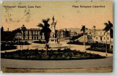 Lima 1911 - Plaza Bolognesi