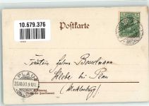 Verlag Wezel & Naumann Serie 94 Welpe Lithographie / Künstlerkarte