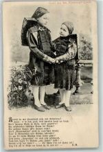 04600 O7400 Altenburg , Thür 1905 Relief AK Gedicht Kinder mit Schulranzen Ort lt. Stempel