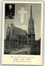 1010 Wien 1. Bezirk, Innere Stadt 1933 - Stephansdom