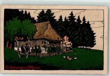 Bauernhaus Schwarzwaldhaus Verlag Otto Ebner Nr. 508 Künstlersteindruck
