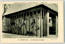 75000 Paris - Exposition Coloniale Internationale le Pavillon de la Chasse