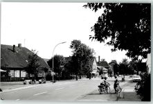 29229 W3100 Winsen Aller FOTO KEINE AK Ort handschriftlich Straße Auto Oldtimer Fahrrad