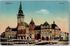 Subotica Szabadka Gebrauchsspuren Rathaus